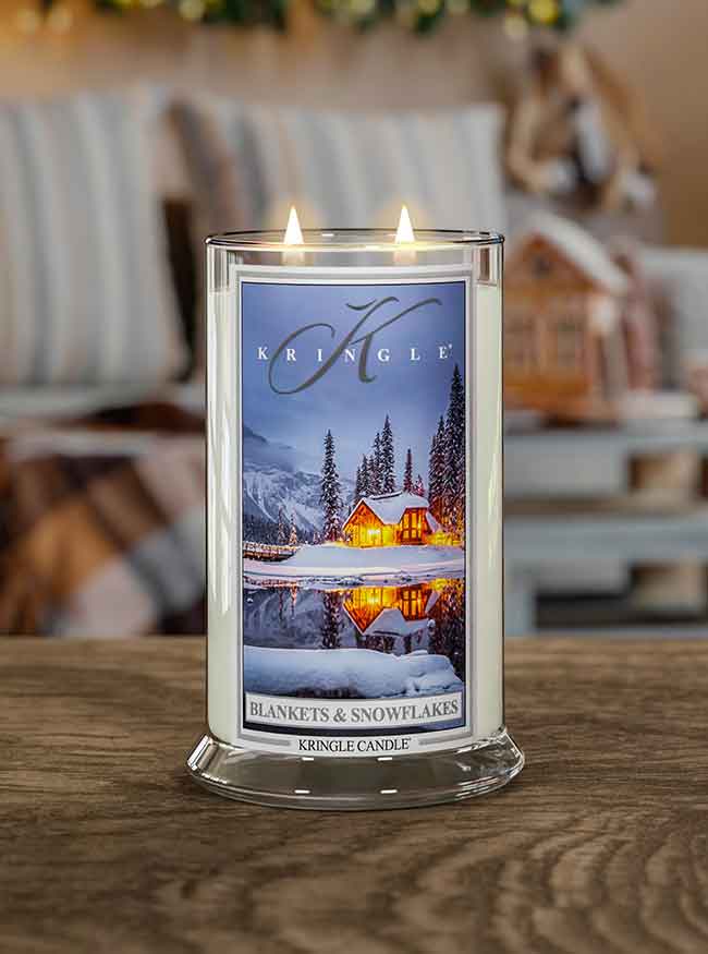 Blankets & Snowflakes - Jar L von Kringle Candle