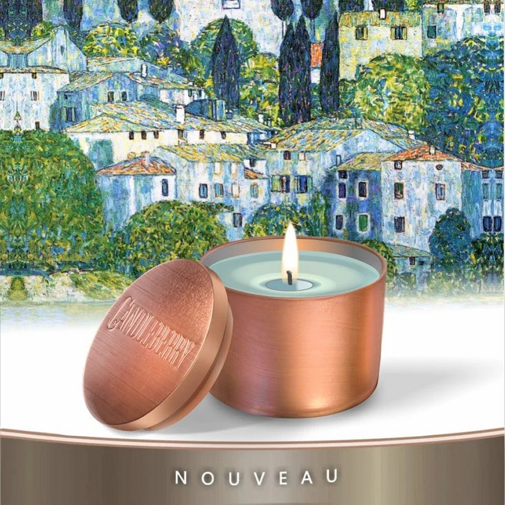 Bergamot & Amber - Travel Tin 128g von Candleberry