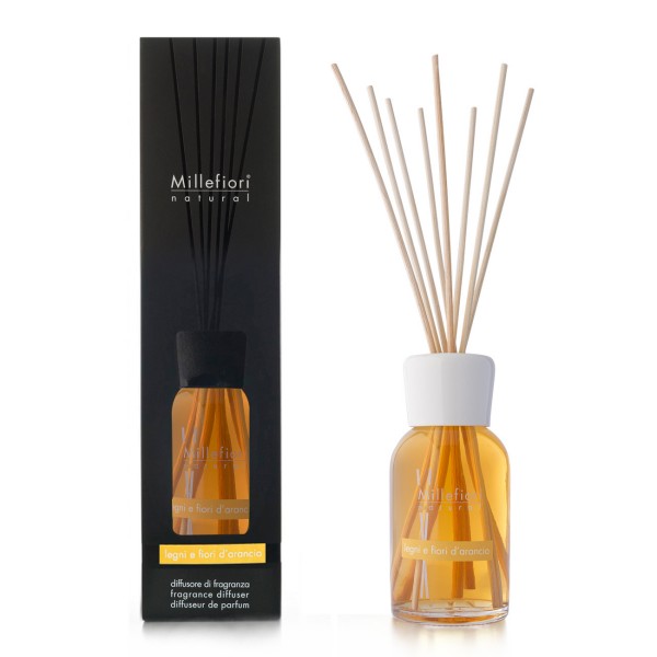 Natural - Legni e Fiori d'Arancio - Stick Diffuser 250ml von Millefiori