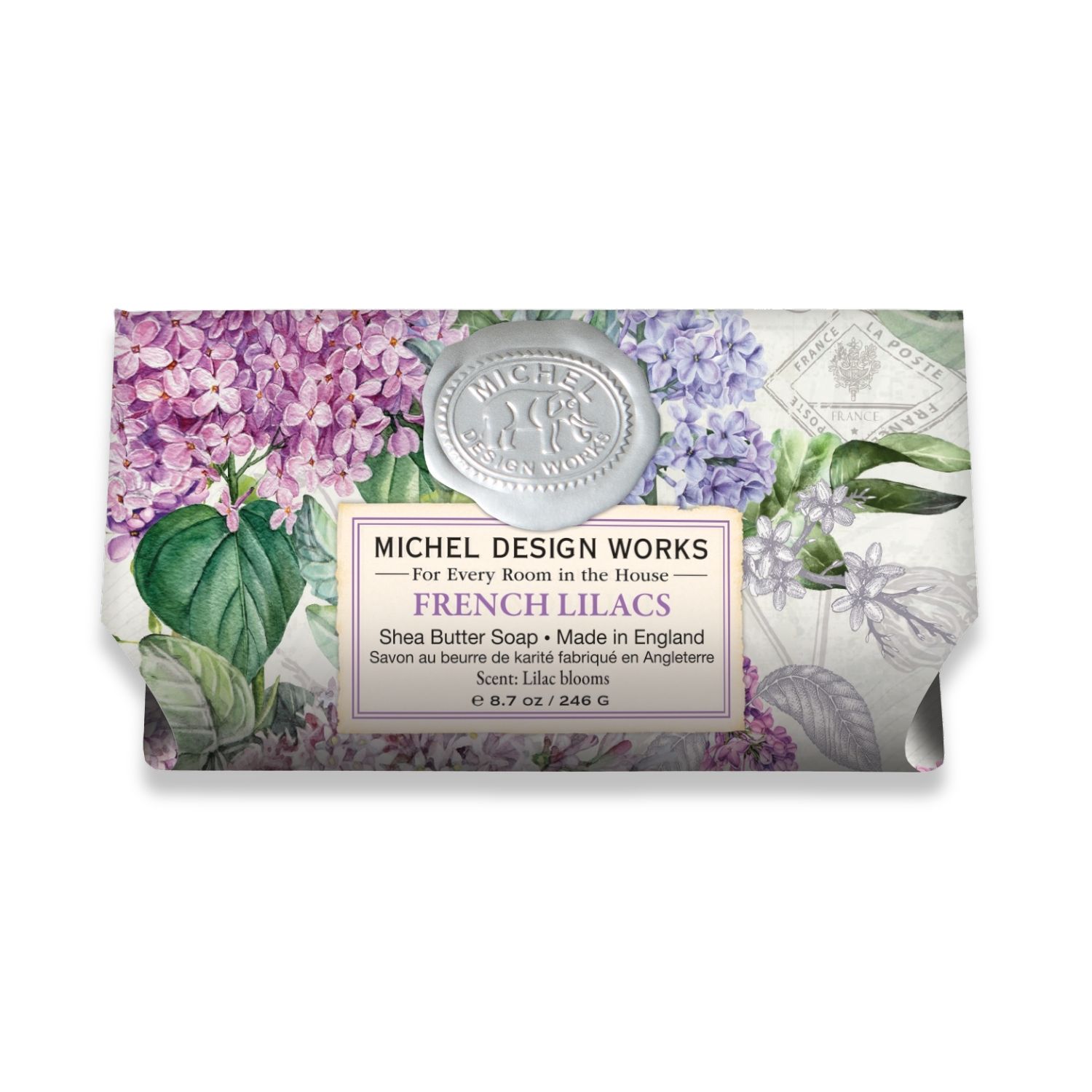 Hand- und Körperseife - French Lilacs - 246g von Michel Design Works
