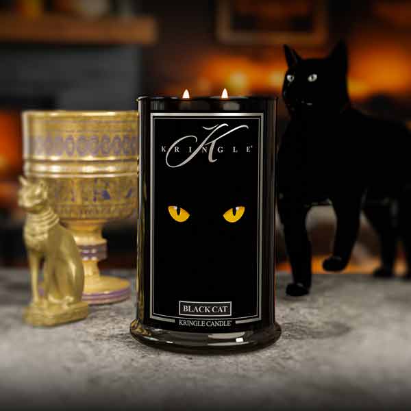 Black Cat - Halloween 623g von Kringle Candle