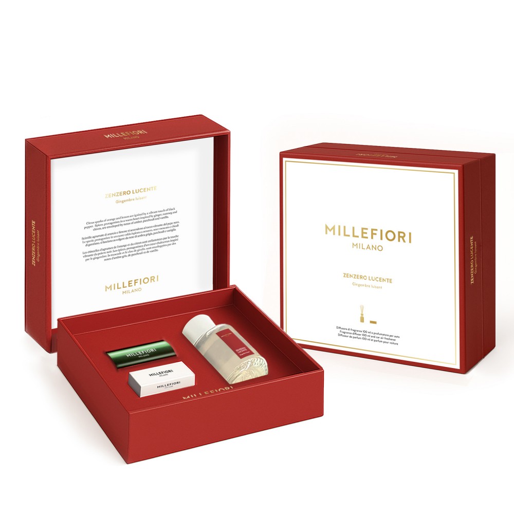 Geschenkset - Zenzero Lucente von Millefiori