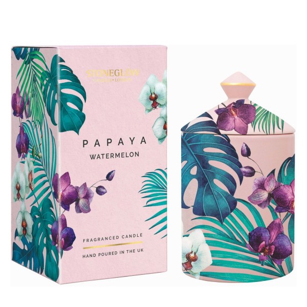 Urban Botanics Duftkerze - Papaya Watermelon von Stoneglow