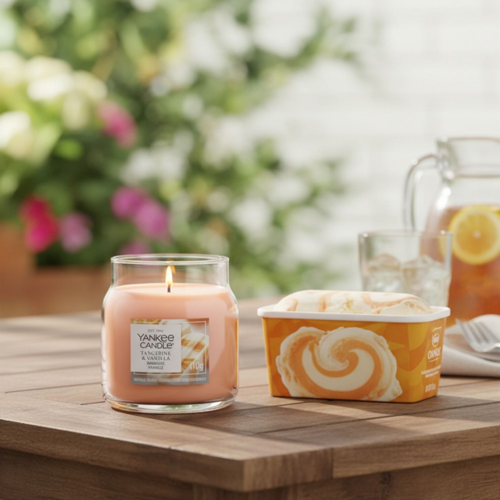 Tangerine & Vanilla - Signature Jar S von Yankee Candle