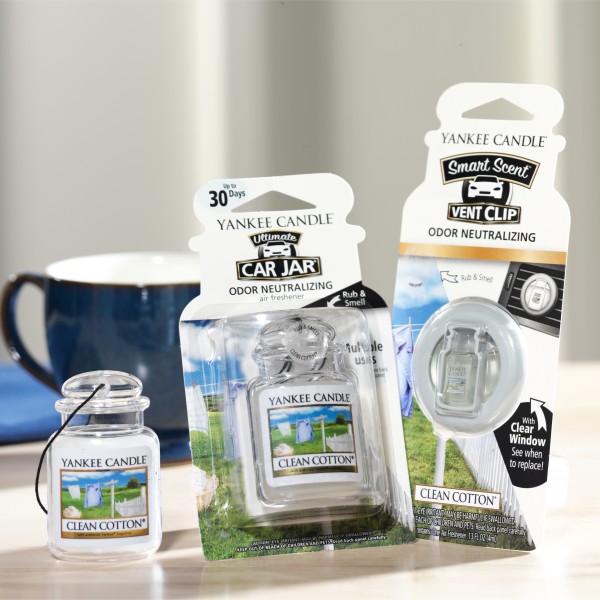 Car Jar Ultimate - Clean Cotton von Yankee Candle