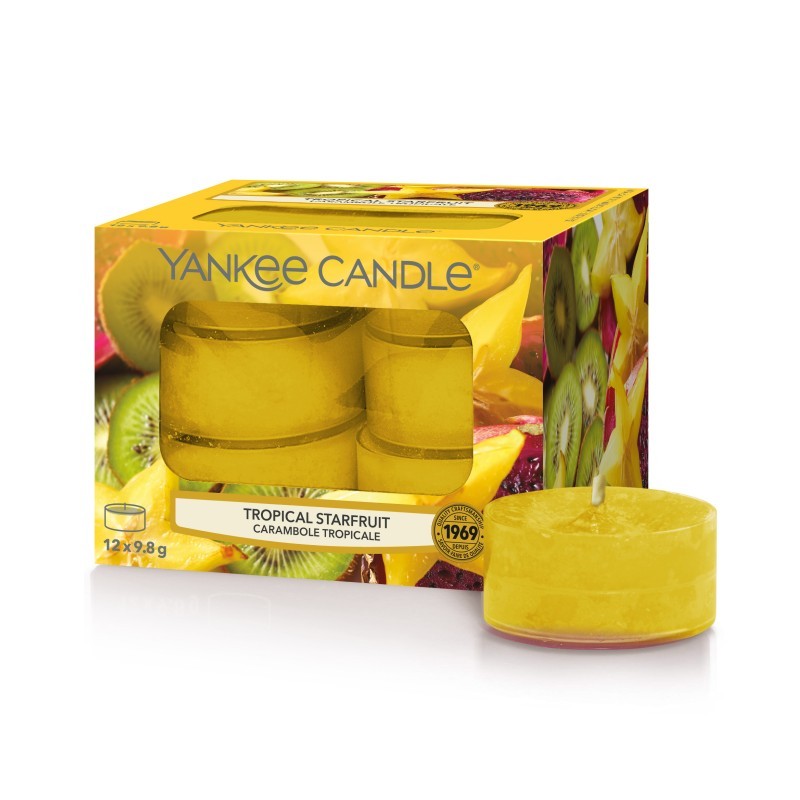 Tropical Starfruit - Teelichter von Yankee Candle