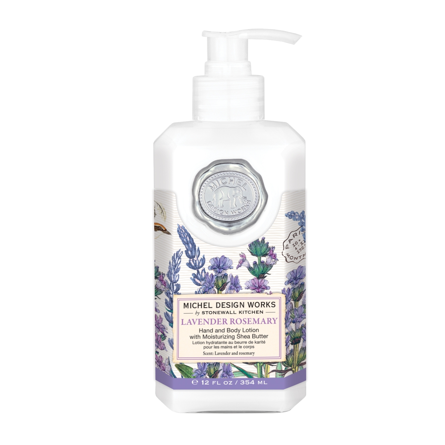 Body Lotion - Lavender Rosemary - 354ml von Michel Design Works