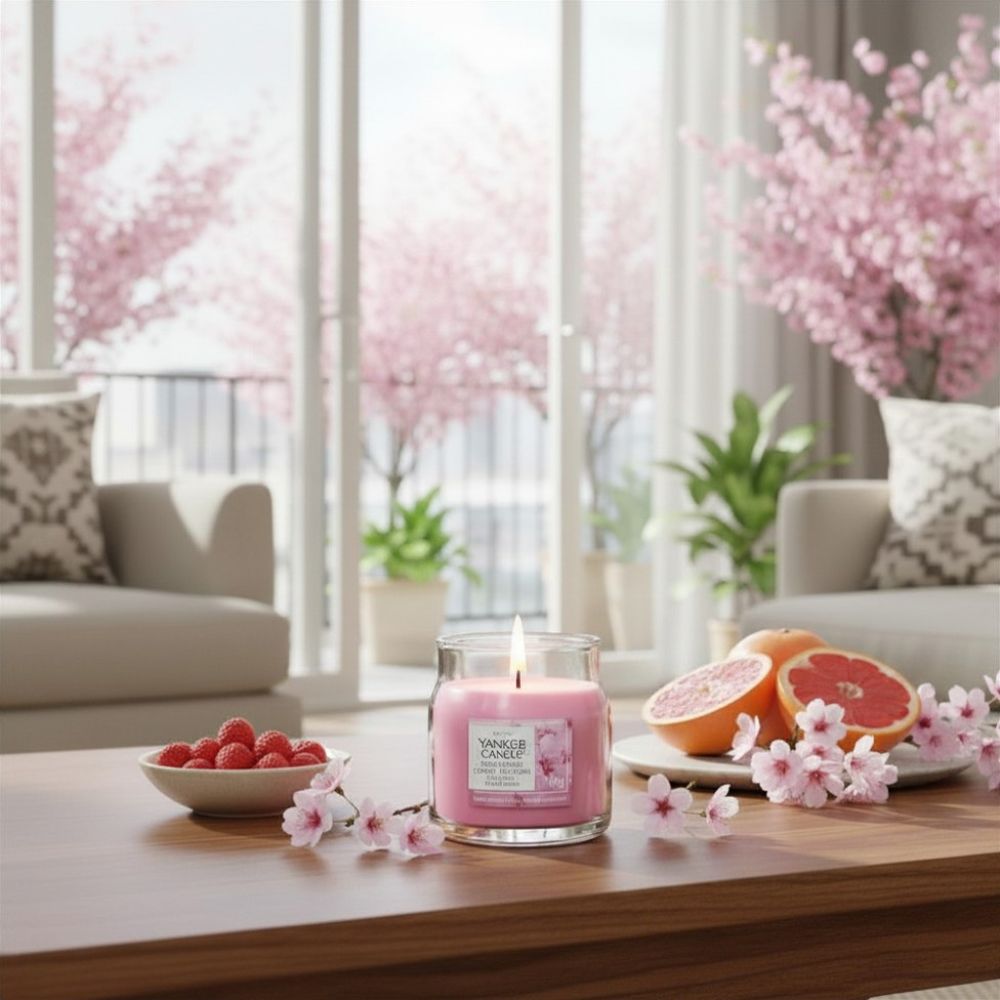Enchanting Cherry Blossom - Signature Jar S von Yankee Candle