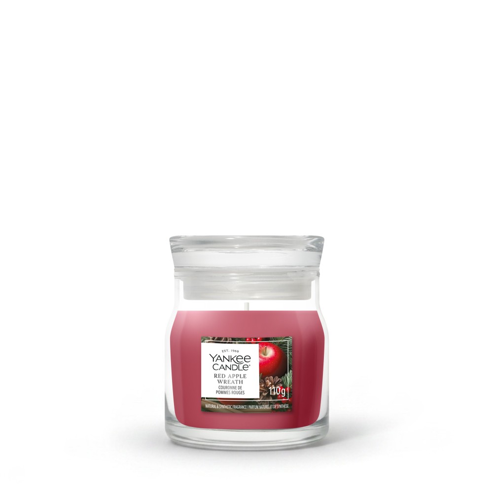 Red Apple Wreath - Signature Jar S von Yankee Candle