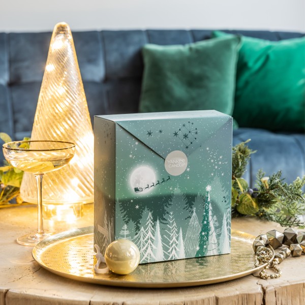 Geschenkset Holiday Bright Lights - Tumbler und 3 Glasvotivkerzen von Yankee Candle