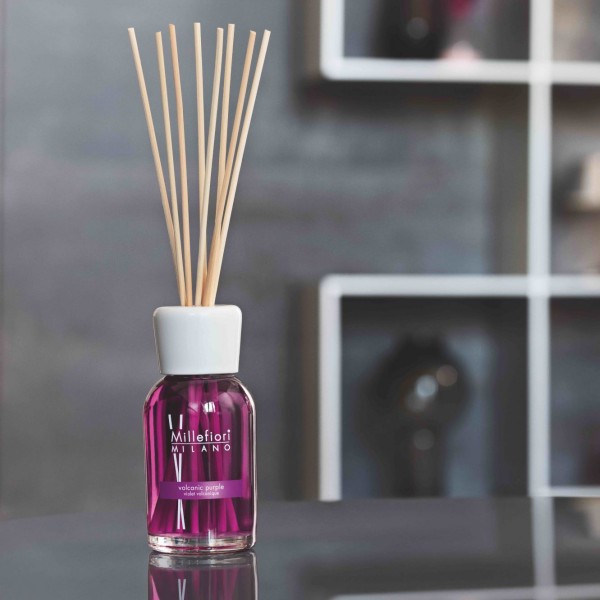 Natural - Volcanic Purple - Stick Diffuser 100ml von Millefiori