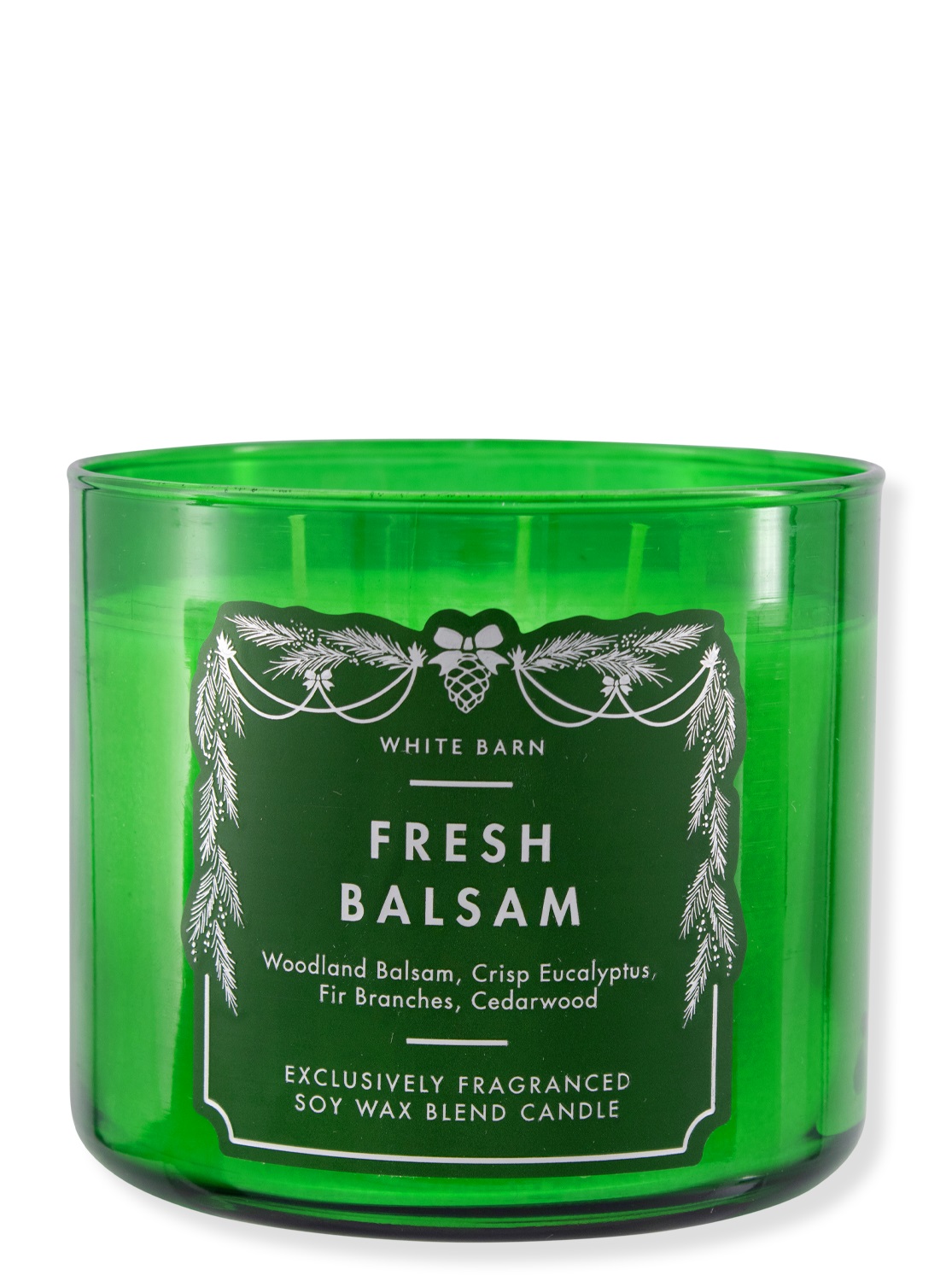 Kerze - Fresh Balsam - 3-Docht 411g von Bath and Body Works