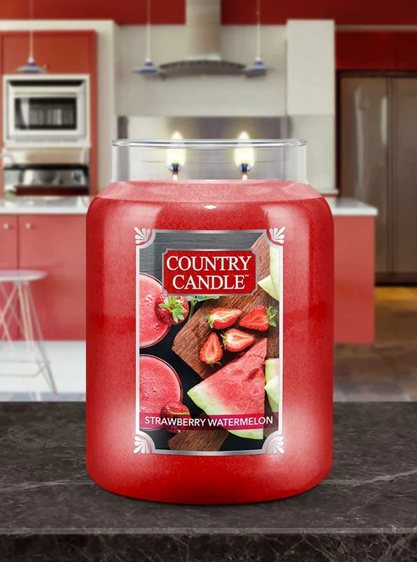 Strawberry Watermelon - Jar L von Country Candle