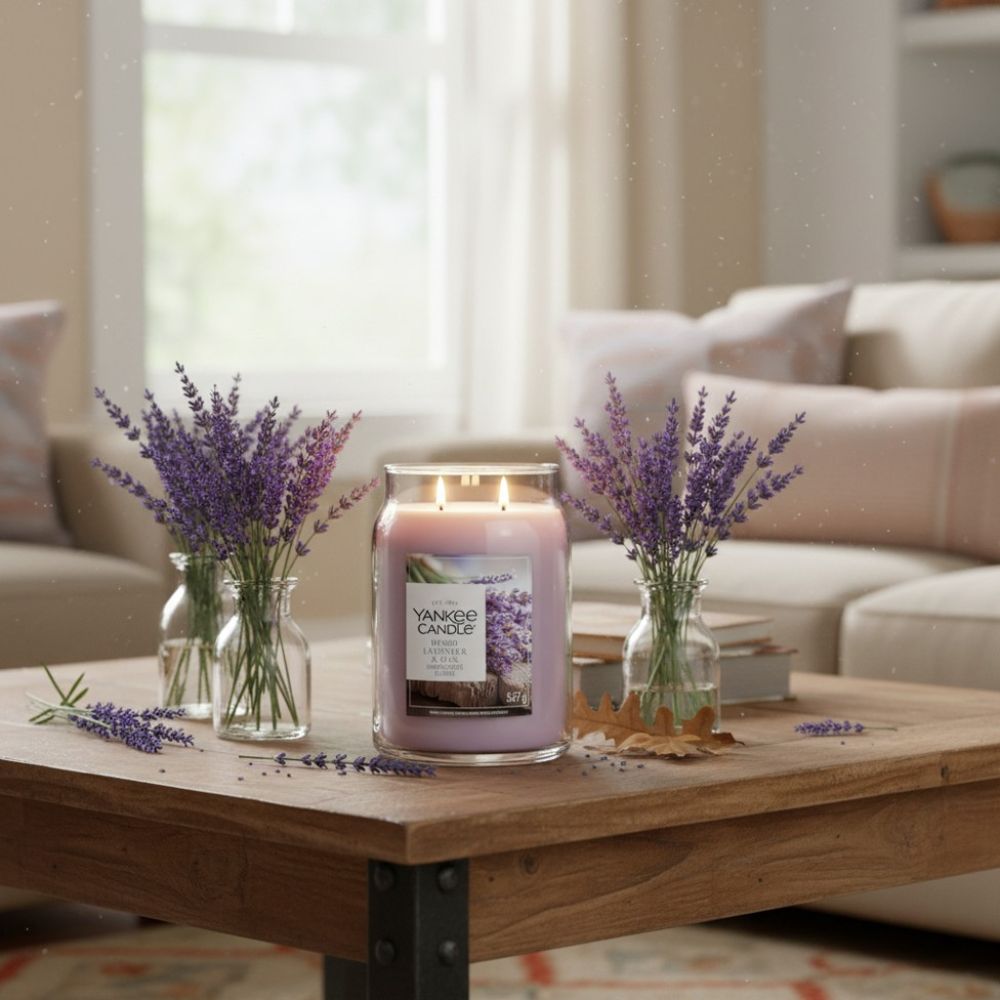 Dried Lavender & Oak - Signature Jar L von Yankee Candle