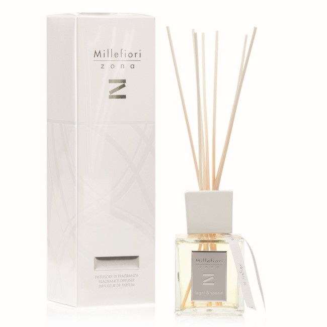 Zona - Legni & Spezie - Stick Diffuser 250ml von Millefiori