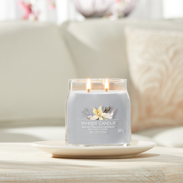 Smoked Vanilla & Cashmere - Signature  Jar M von Yankee Candle