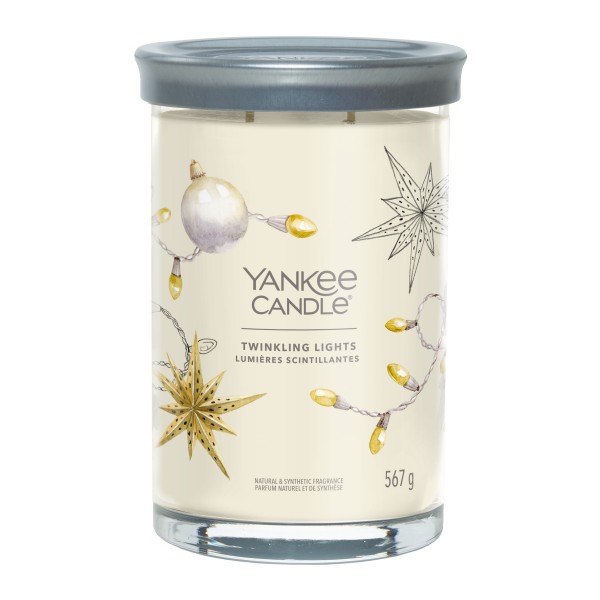 Twinkling Lights - Signature  Tumbler L von Yankee Candle