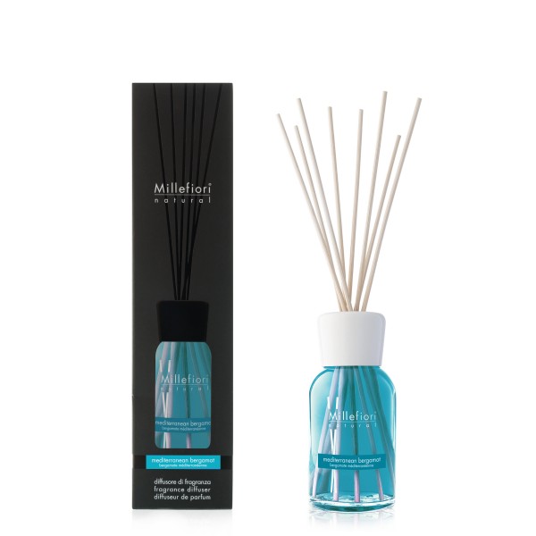 Natural - Mediterranean Bergamot - Stick Diffuser 100ml von Millefiori