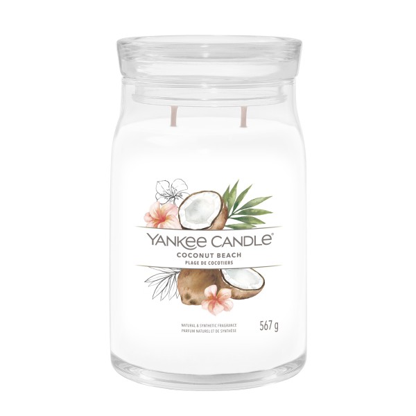 Coconut Beach - Signature  Jar L von Yankee Candle