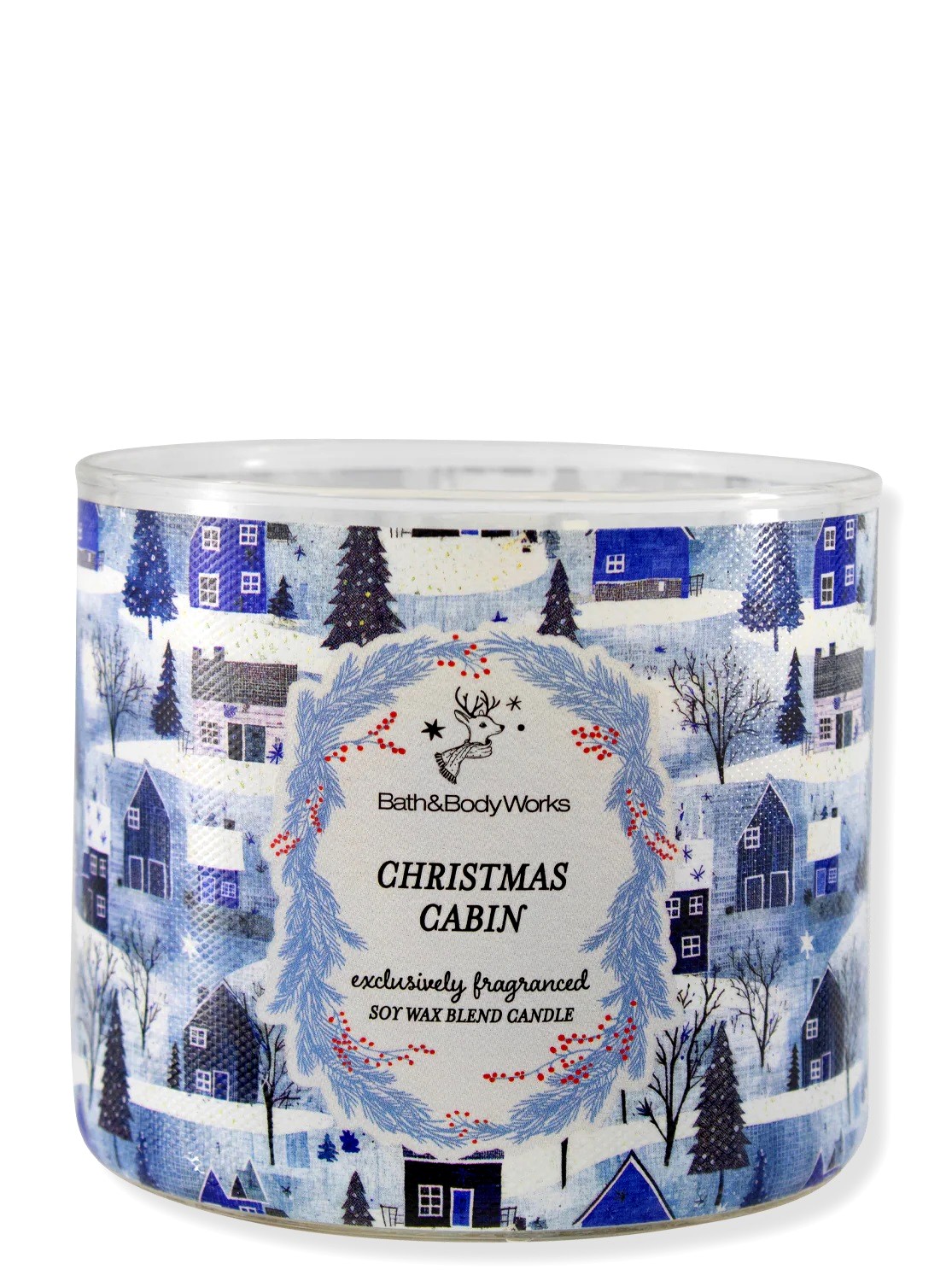 Kerze - Christmas Cabin - 3-Docht 411g von Bath and Body Works