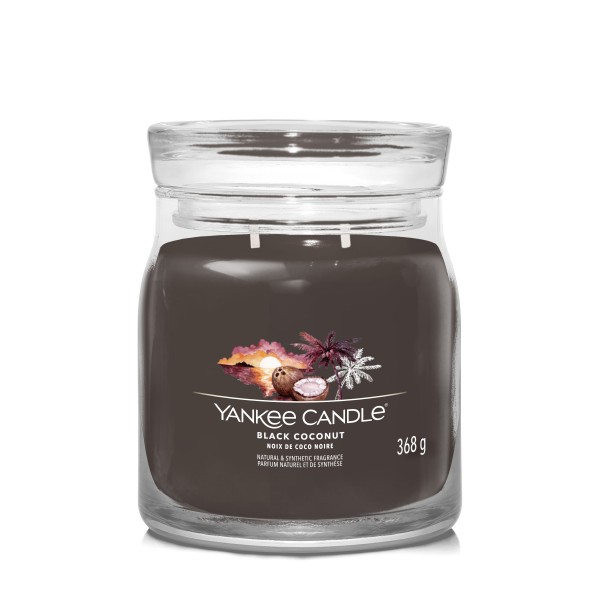 Black Coconut - Signature  Jar M von Yankee Candle