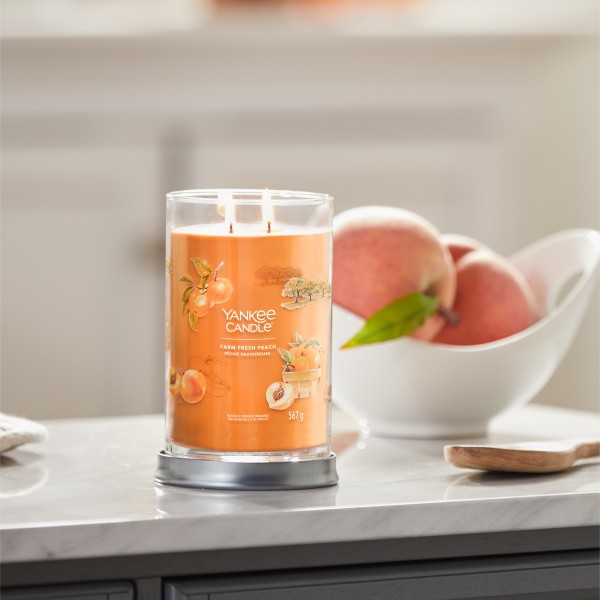Farm Fresh Peach - Signature  Tumbler L von Yankee Candle