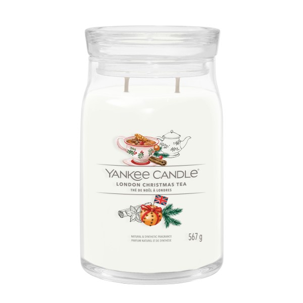 London Christmas Tea - Signature  Jar L von Yankee Candle