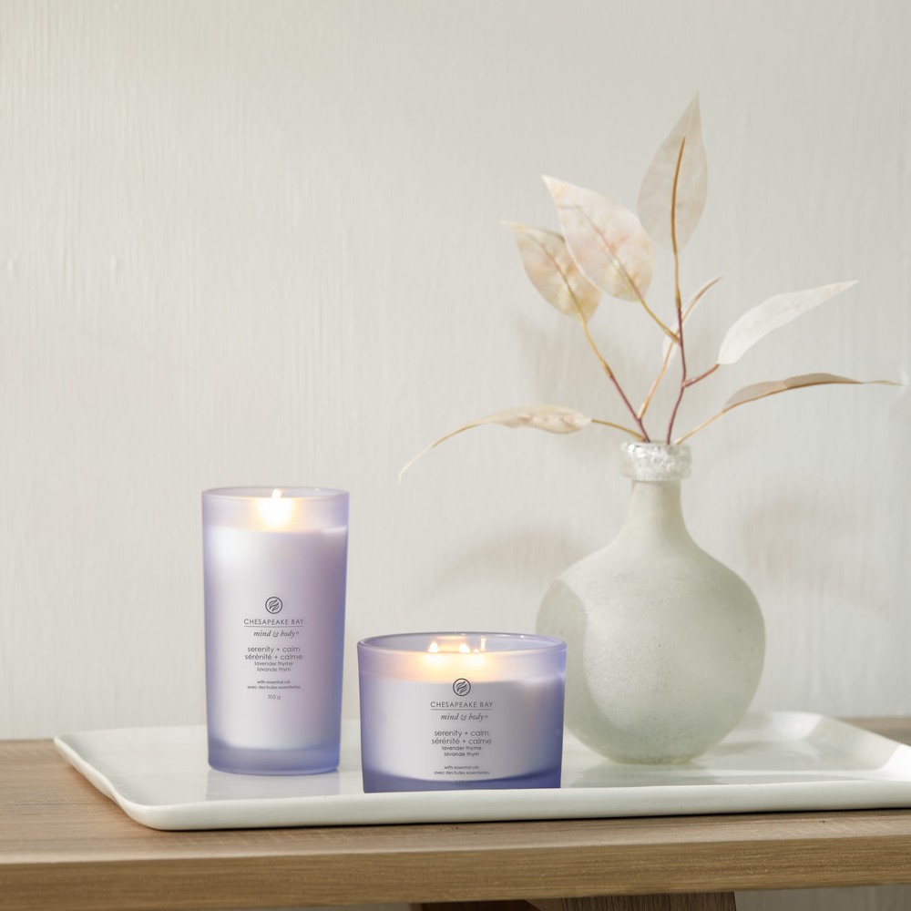 Serenity & Calm (Lavender Thyme) - Tumbler 3-Docht von Chesapeake Bay