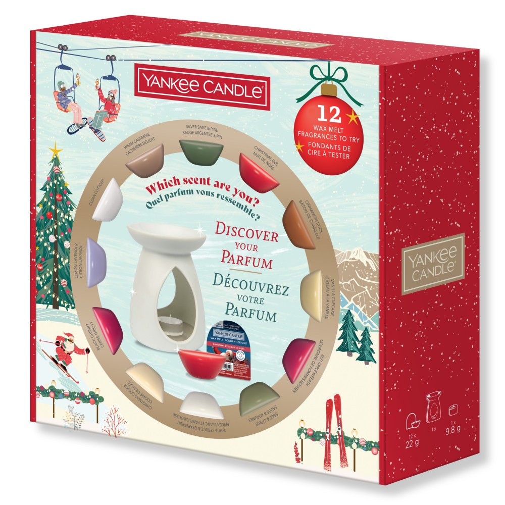 Geschenkset Après Ski - Duftlampe mit Wax Melt von Yankee Candle