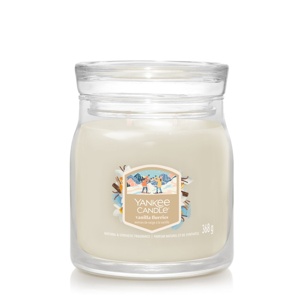 Vanilla Flurries - Signature Jar M von Yankee Candle