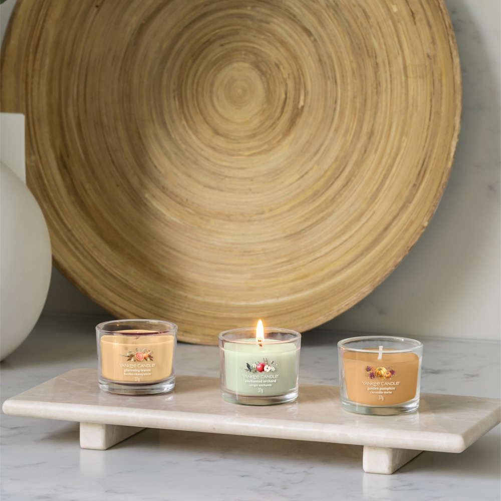 Enchanted Orchard - Votivkerze im Glas - 3 Stück von Yankee Candle