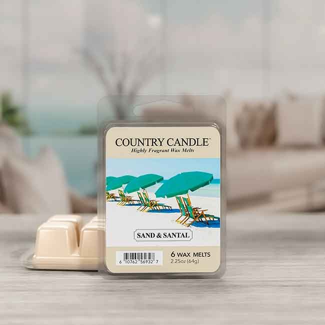 WaxMelt - Sand & Santal von Country Candle