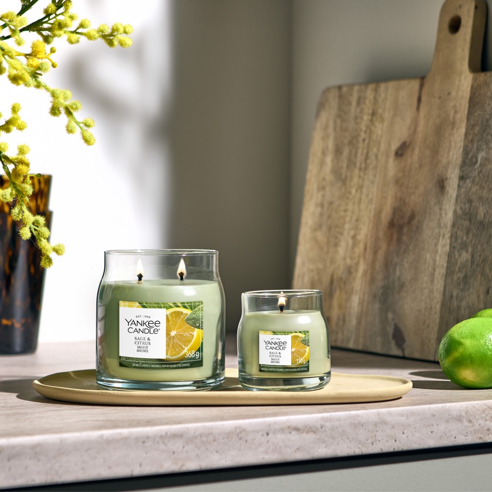 Sage & Citrus - Signature Jar S von Yankee Candle