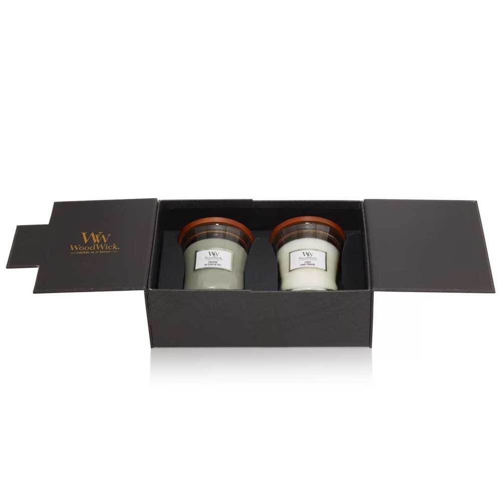 Geschenkset - 2 Medium Jar von Woodwick