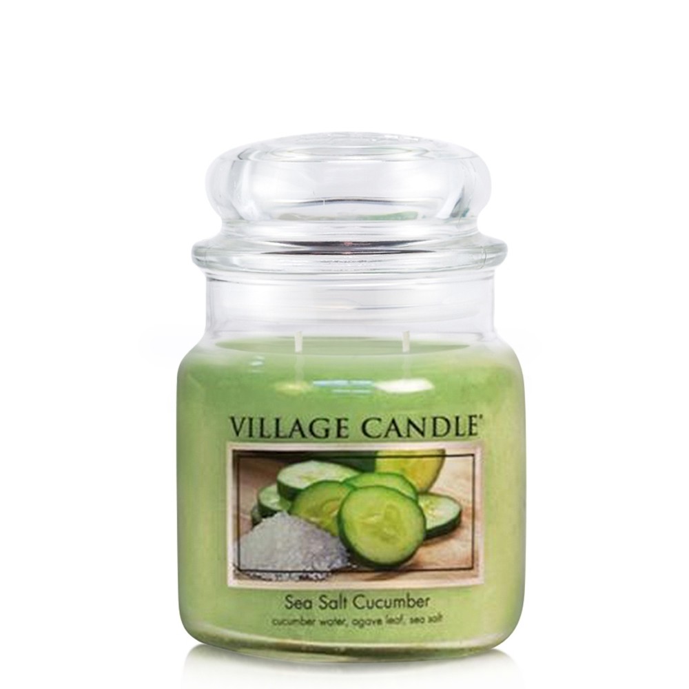 Sea Salt Cucumber - 454g von Village Candle