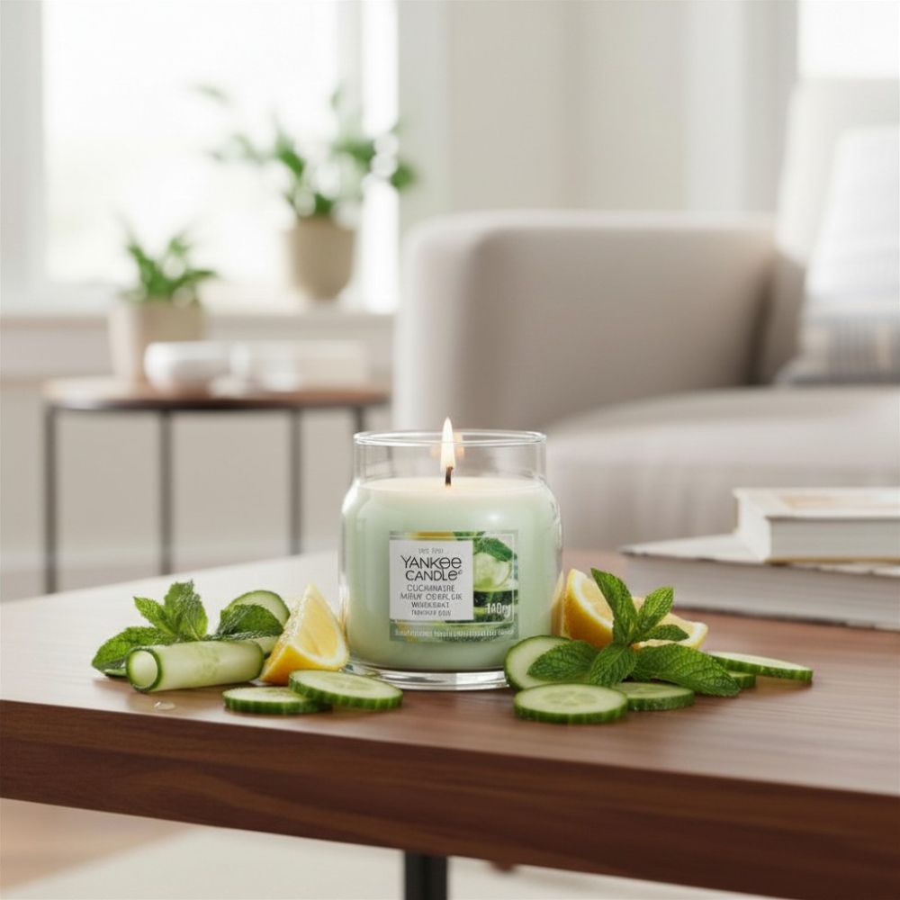 Cucumber Mint Cooler - Signature Jar S von Yankee Candle