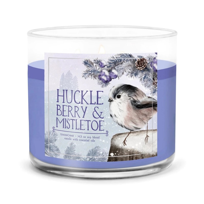 Huckleberry & Mistletoe - 3-Docht von Goose Creek