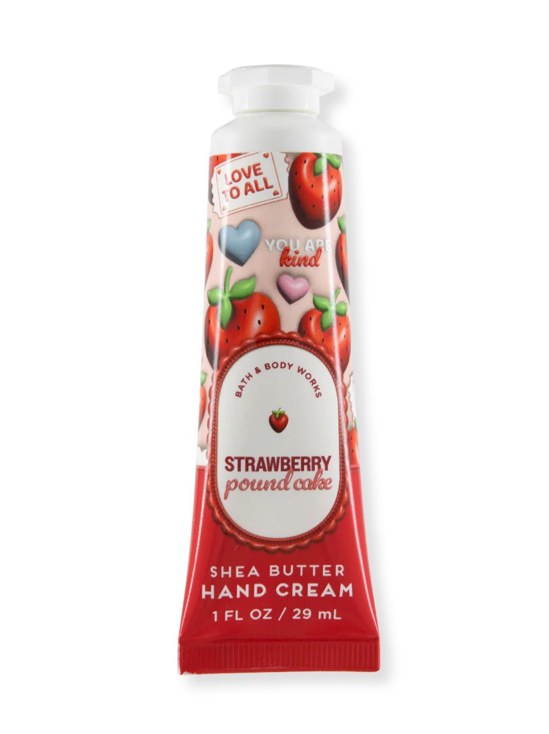 Handcreme - Strawberry Pound Cake - 29ml von Bath and Body Works