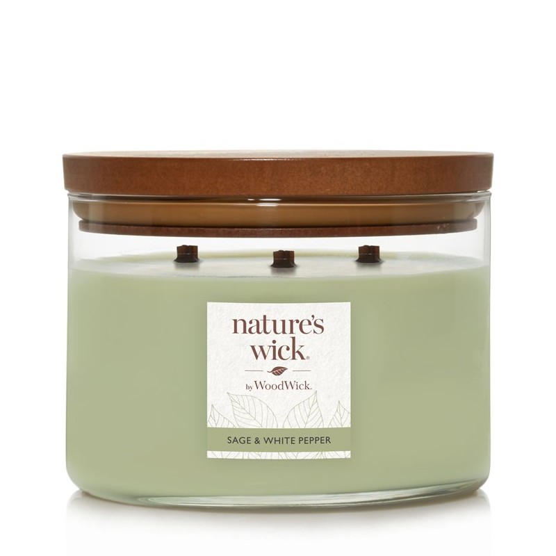 Sage & White Pepper - 3 Docht Tumbler von Woodwick