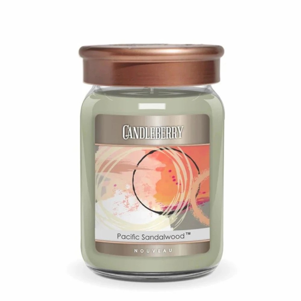 Pacific Sandalwood - Grosses Glas 623g von Candleberry