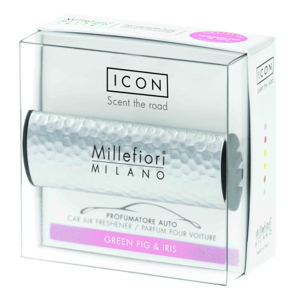 ICON Autoduft "Metal Shades" - Green Fig & Iris von Millefiori