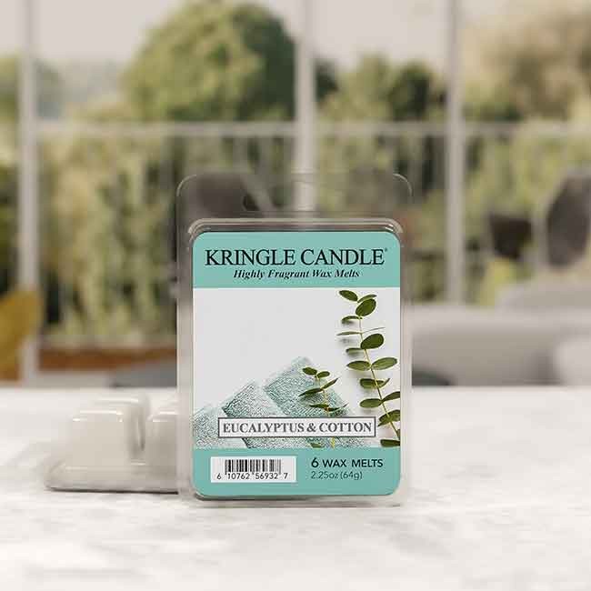 WaxMelt - Eucalyptus Cotton von Kringle Candle