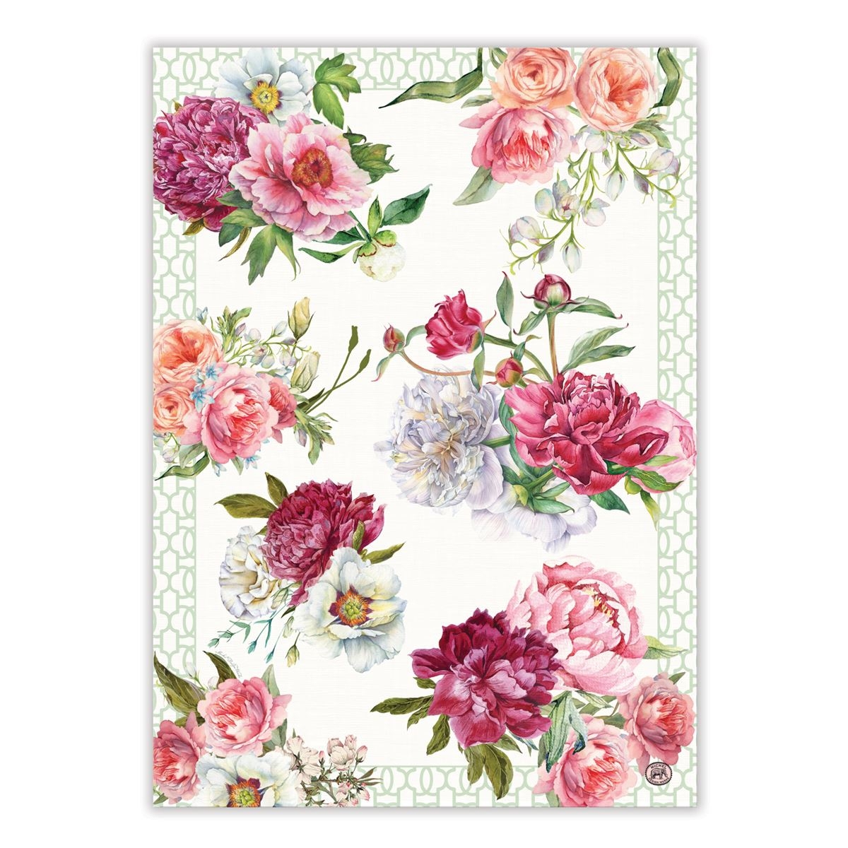 Küchentuch - Blush Peony von Michel Design Works