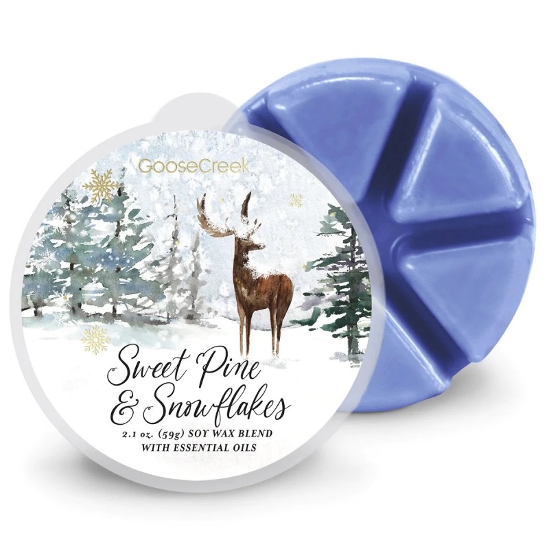 Sweet Pine & Snowflakes - Wax Melt von Goose Creek