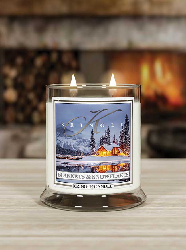 Blankets & Snowflakes - Jar M von Kringle Candle