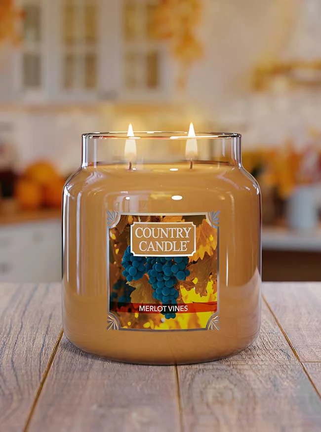 Merlot Vines - Jar M von Country Candle