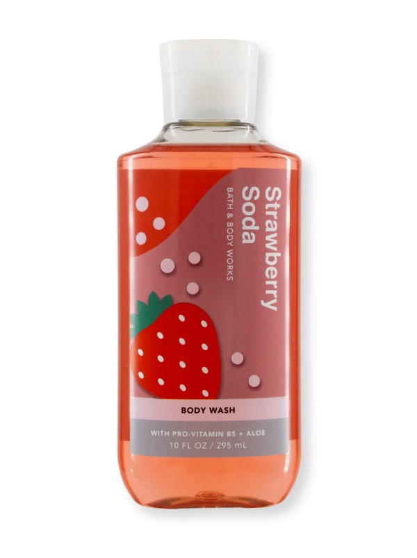 Duschgel - Strawberry Soda - 295ml von Bath and Body Works