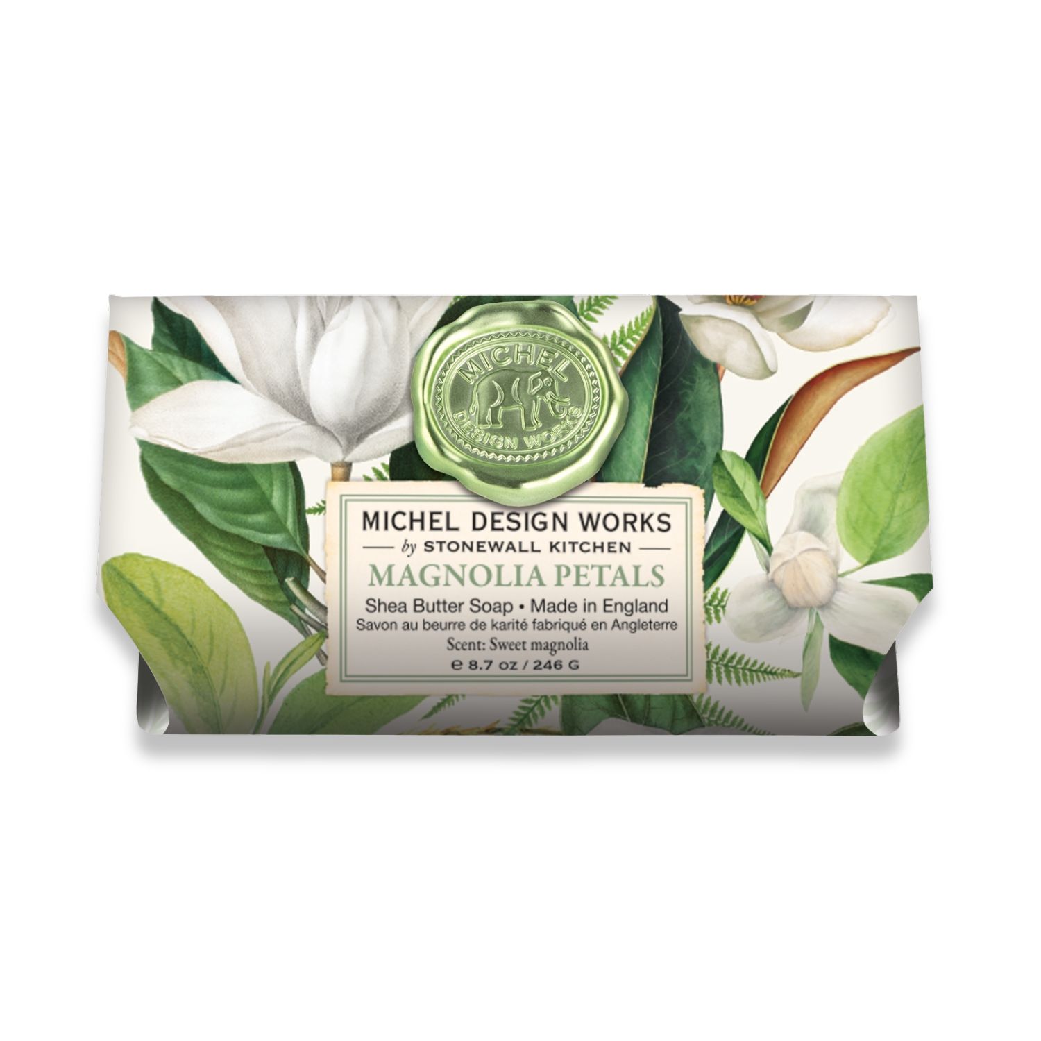 Hand- und Körperseife - Magnolia Petals - 246g von Michel Design Works