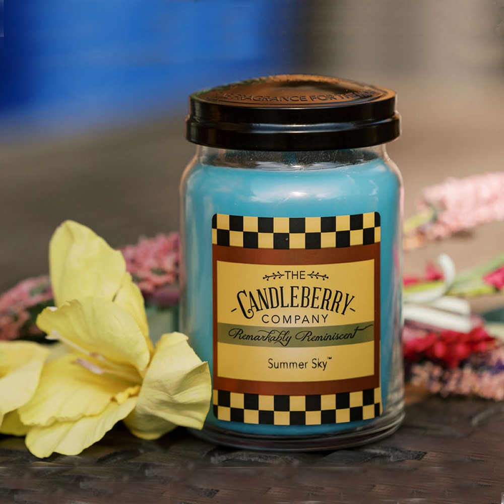 Summer Sky - Grosses Glas 623g von Candleberry