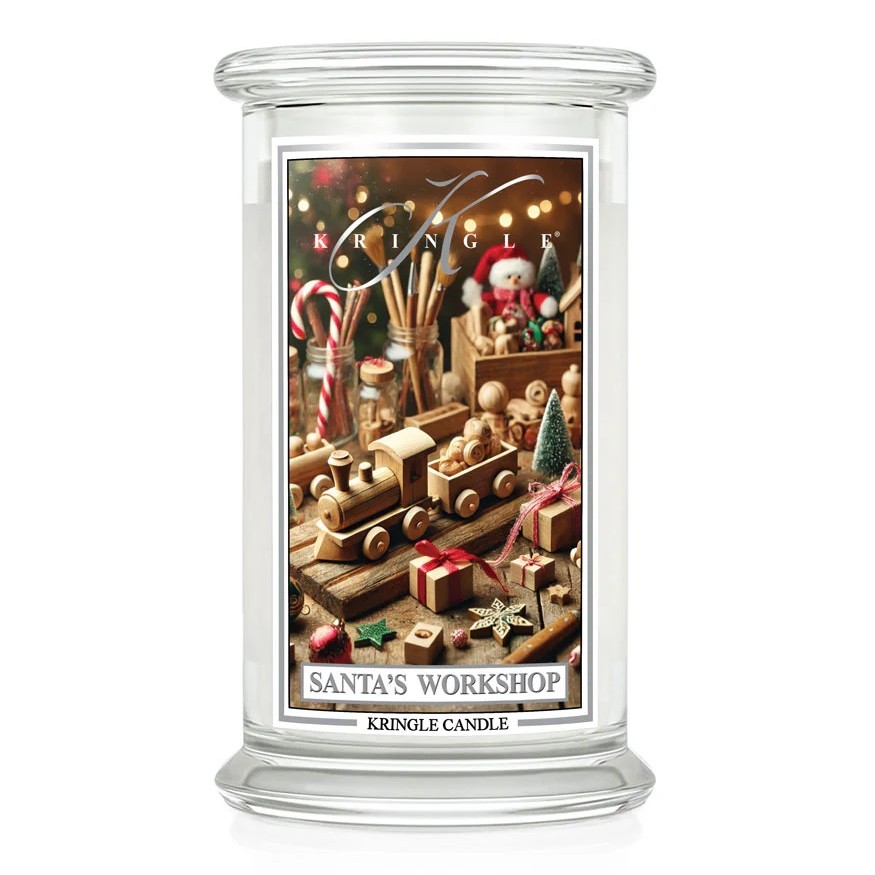 Santa's Workshop - Jar L von Kringle Candle